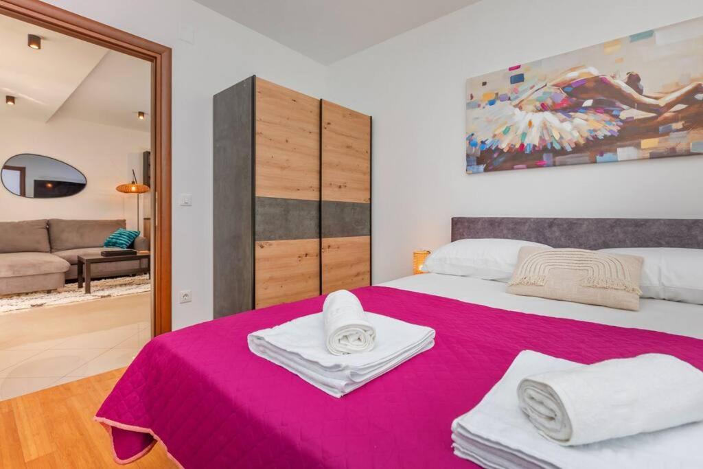 Stylish Two Bedroom Apartment&Garage Parking Place Dubrovnik Kültér fotó